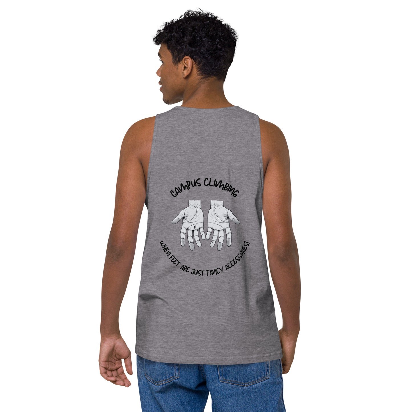 Afro Climber premium tank top