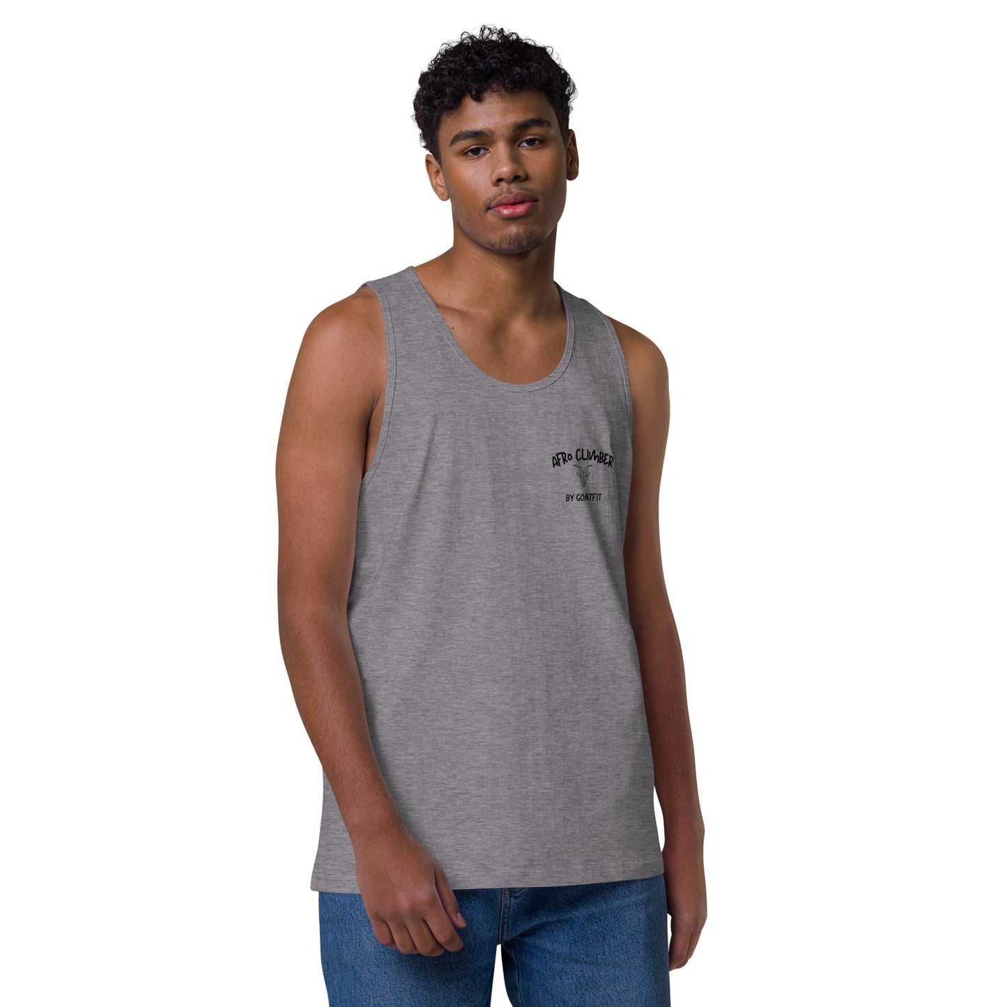 Afro Climber premium tank top