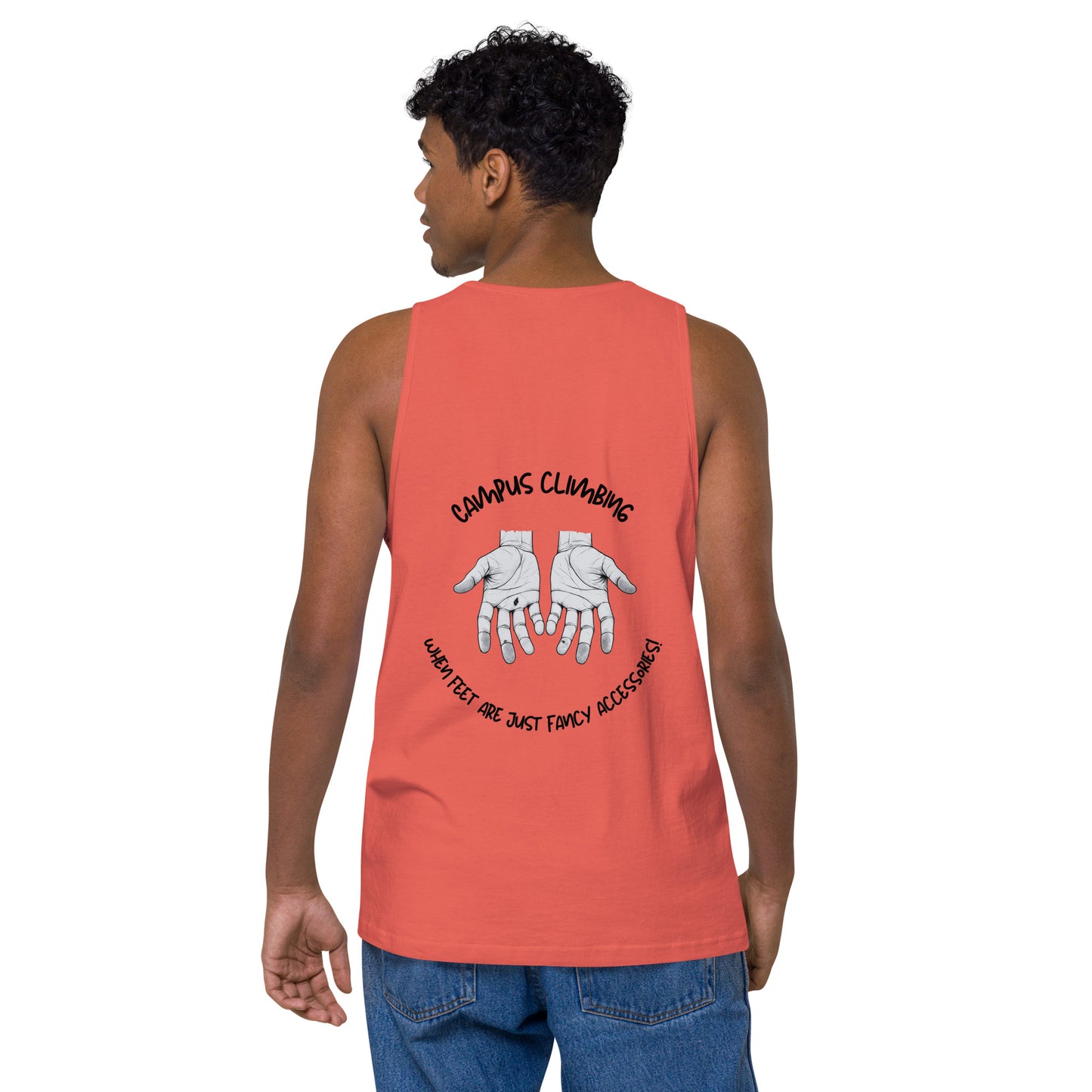 Afro Climber premium tank top