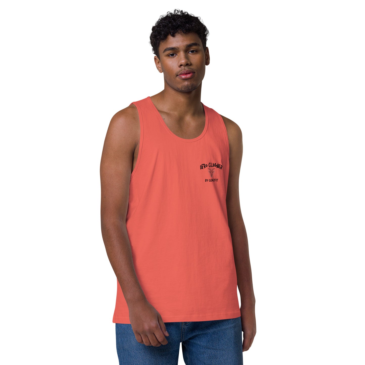 Afro Climber premium tank top