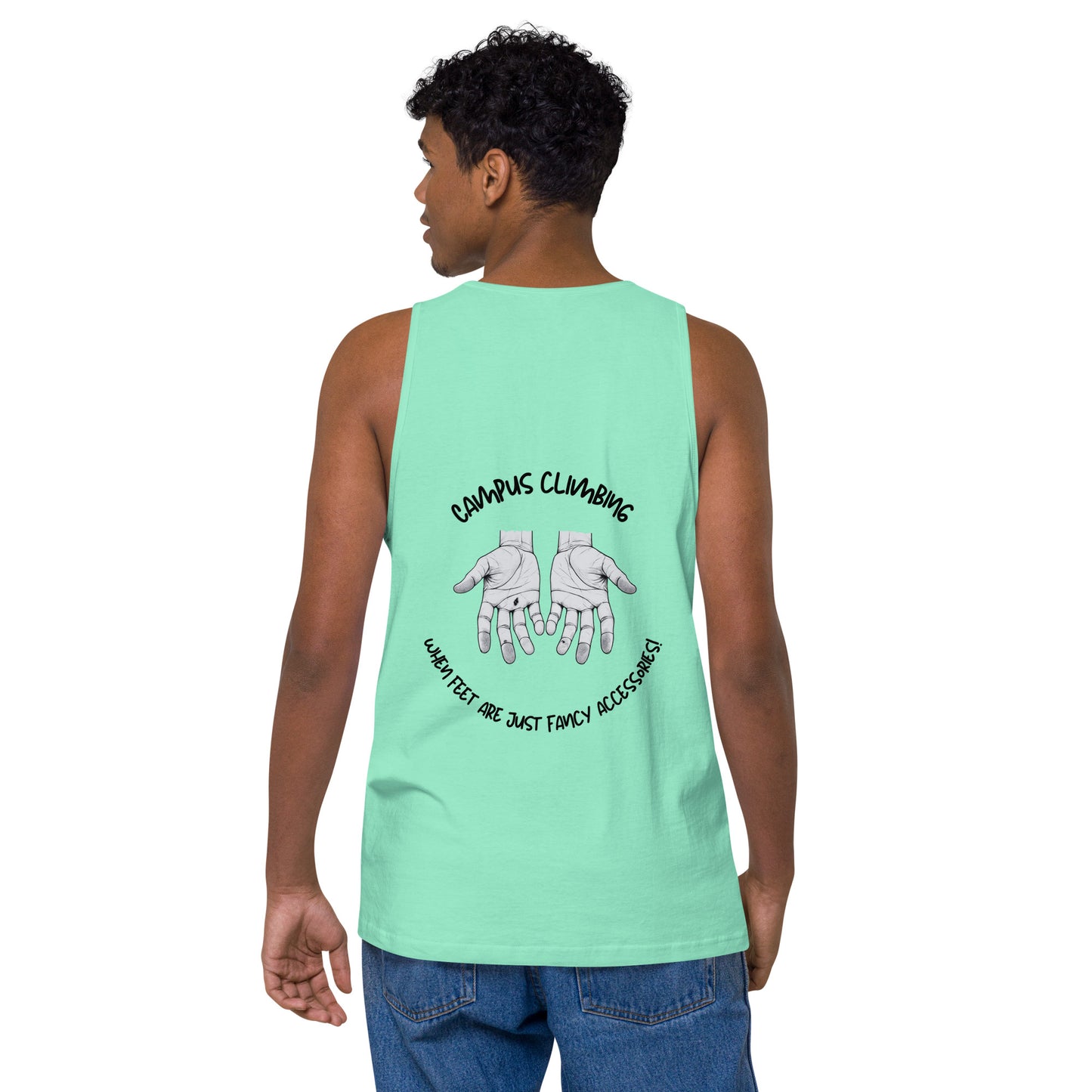 Afro Climber premium tank top