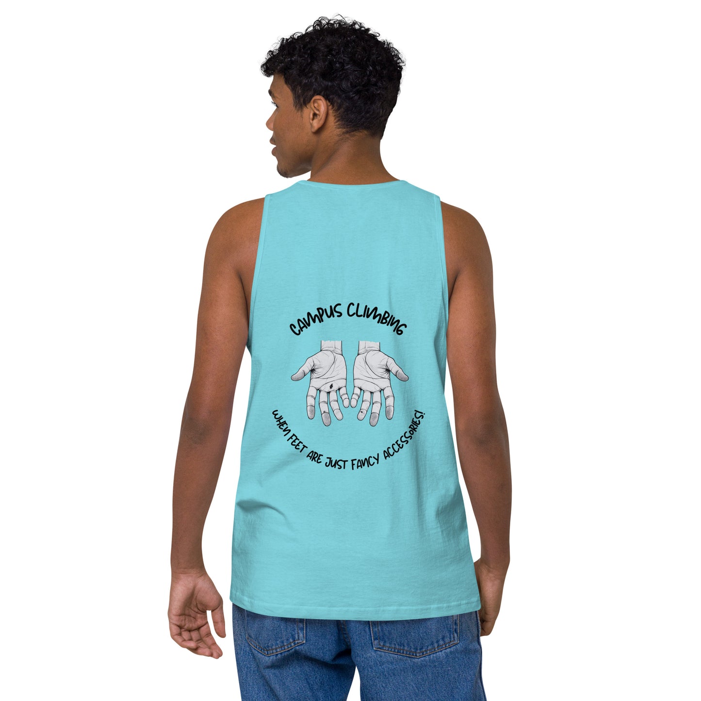 Afro Climber premium tank top