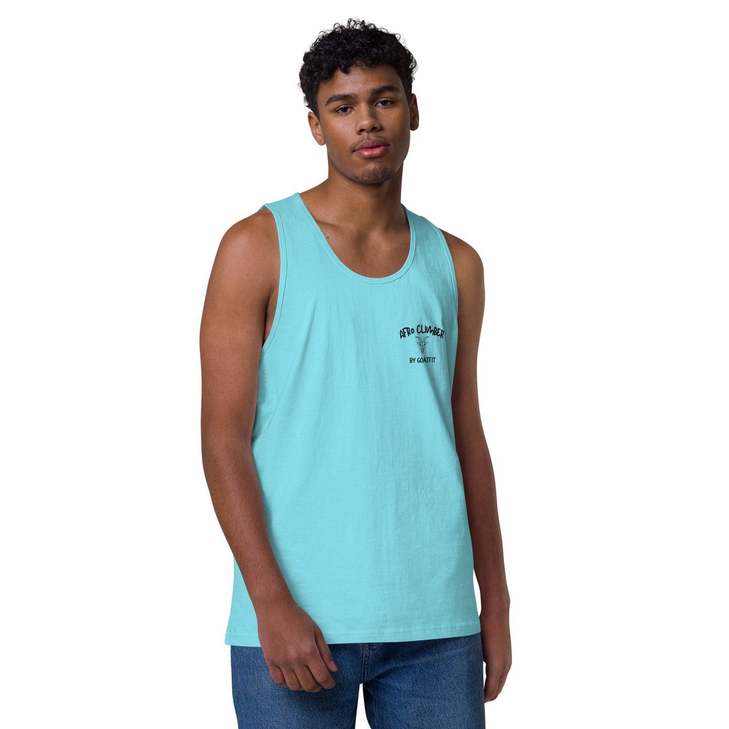 Afro Climber premium tank top