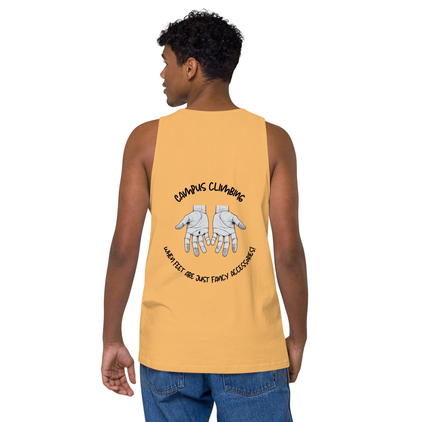 Afro Climber premium tank top