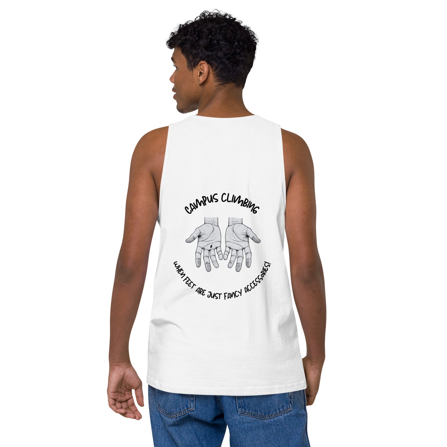 Afro Climber premium tank top