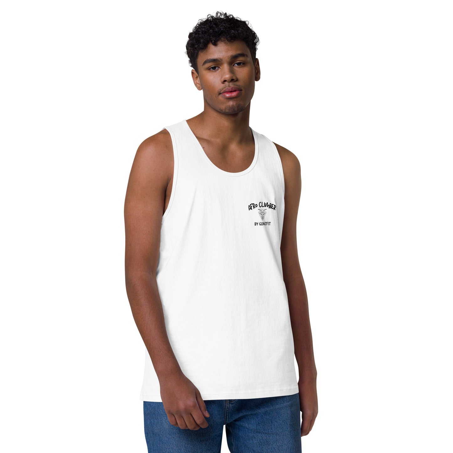 Afro Climber premium tank top